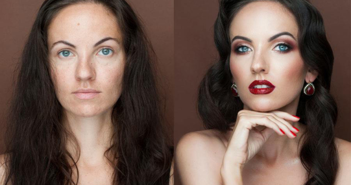 Impressive Make Transformation - Brisbane Makeup Artist Sunnybank Hills